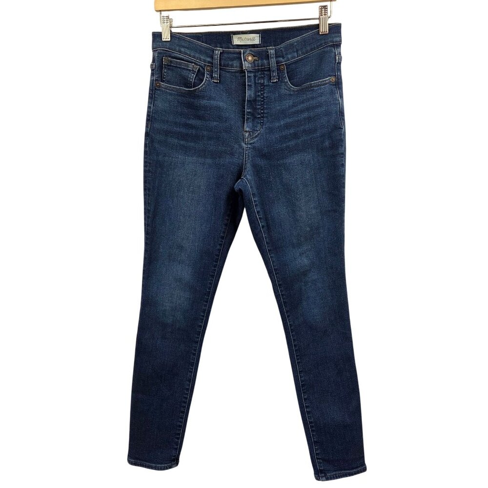 Madewell  9" Mid-Rise Skinny Jeans Size 28